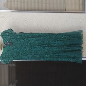 Beautiful Green Laced Dress